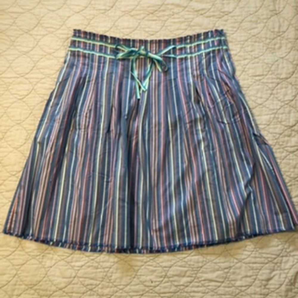 Old Navy Striped Low Waist Skirt 10